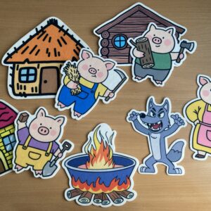 Kolm põrsakest ja kuri hunt